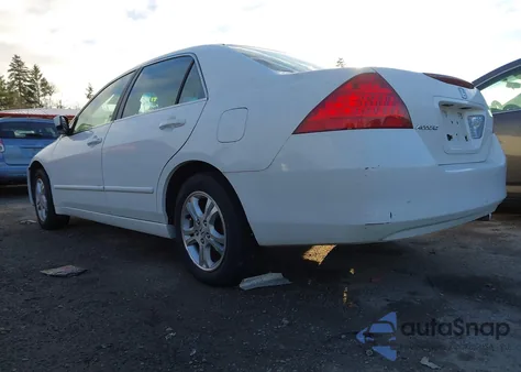 2007 Honda Accord 2.4 Se from USA, damaged, VIN 1HGCM56367A223519